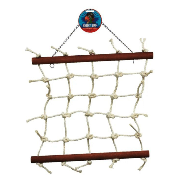 Cheeky Bird Natural Rope Lattice Large