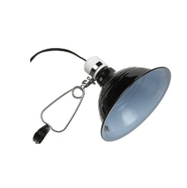 Porcelain heat clamp lamp 22cm