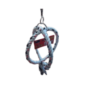 Rope Twin Ring Swing 18cm