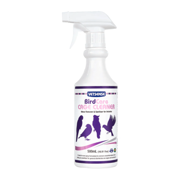 Vetsense BirdCare Cage Cleaner. 500ml